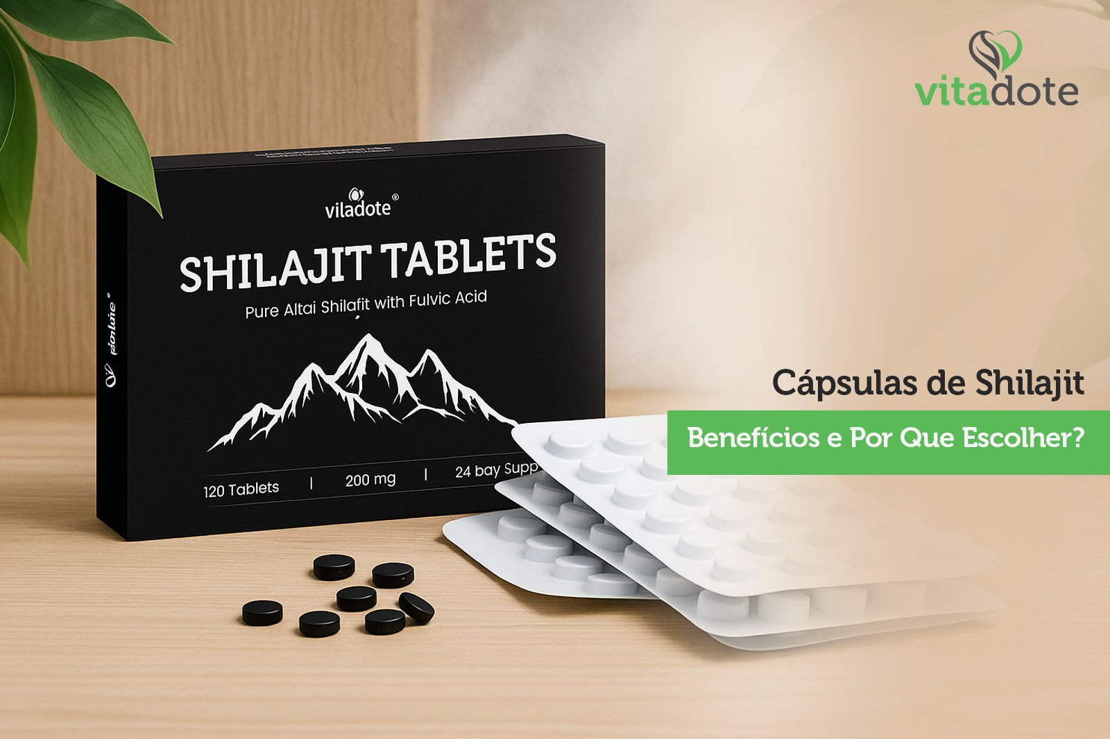 Cápsulas de Shilajit: Benefícios e Por Que Escolher?