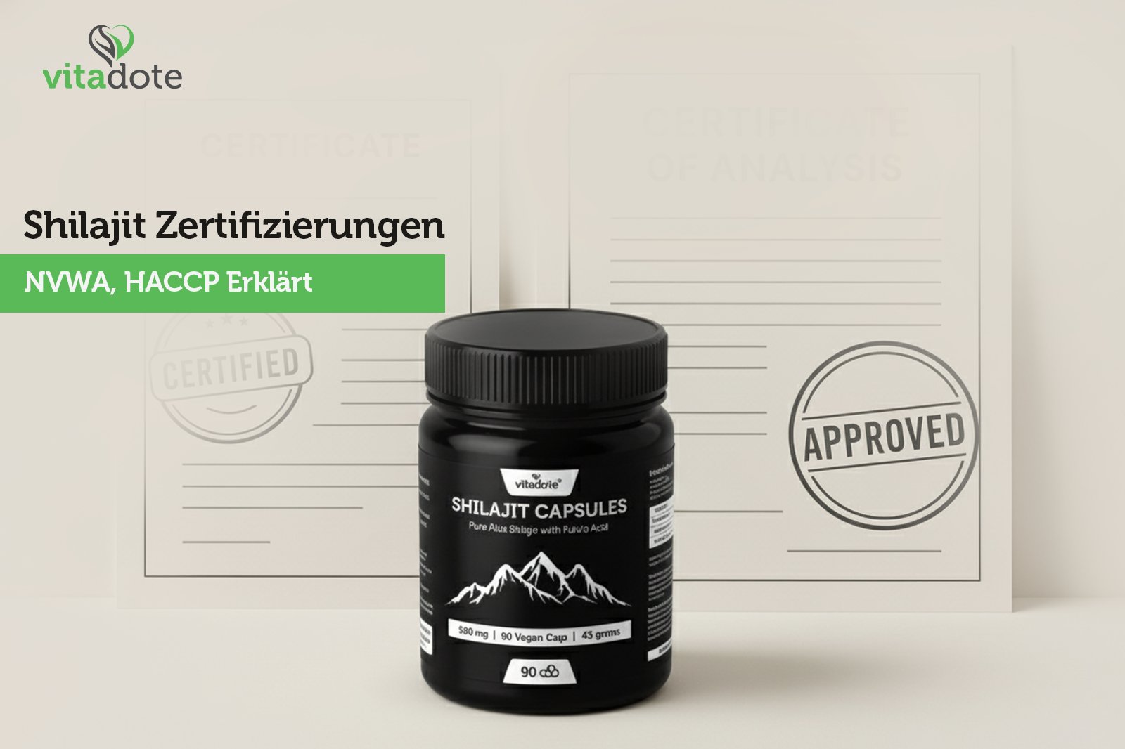 Shilajit Zertifizierungen: NVWA, HACCP Erklärt