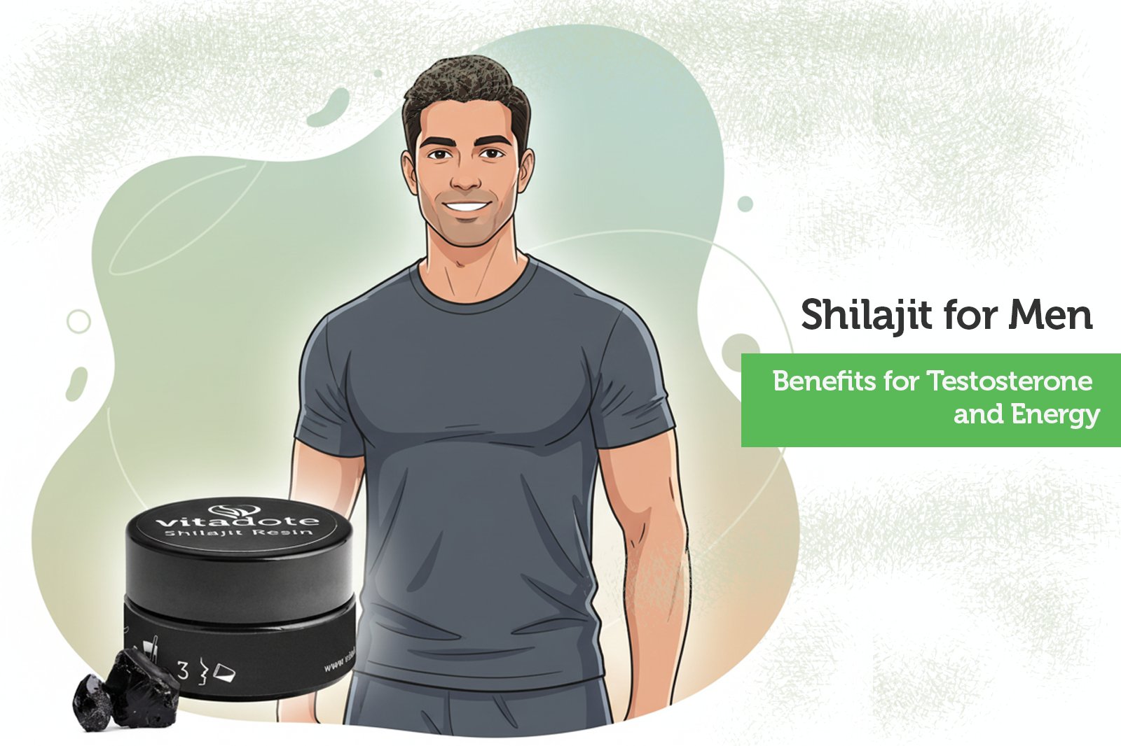 Shilajit for Men: Benefits for Testosterone and Energy