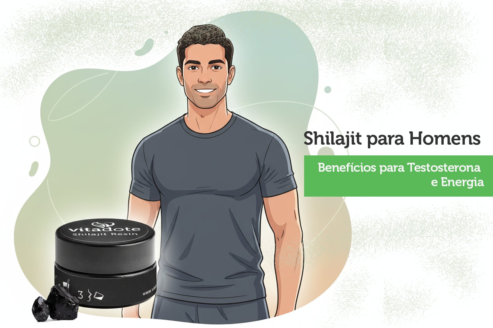 Shilajit para Homens: Benefícios para Testosterona e Energia