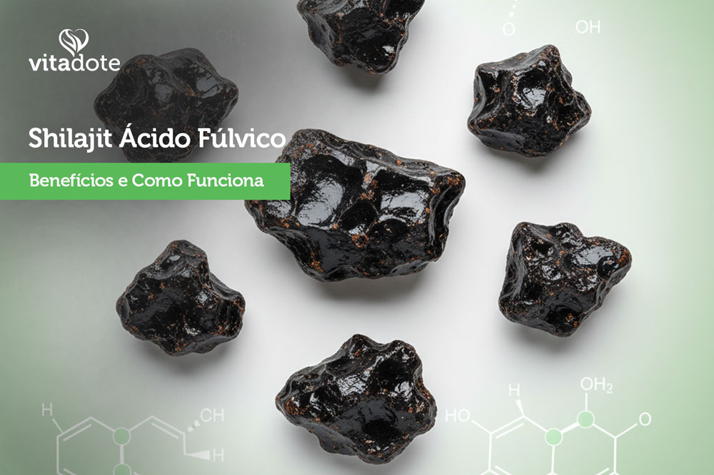 Shilajit Ácido Fúlvico: Benefícios e Como Funciona