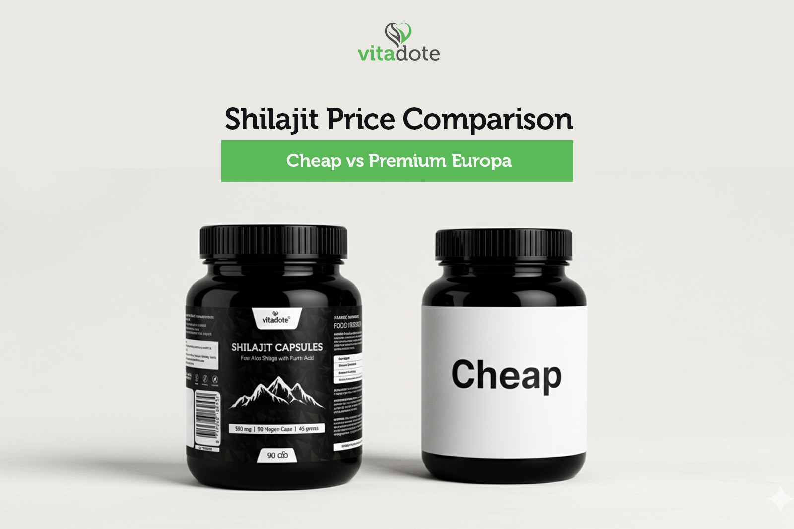 Shilajit Price Comparison: Cheap vs Premium Europa