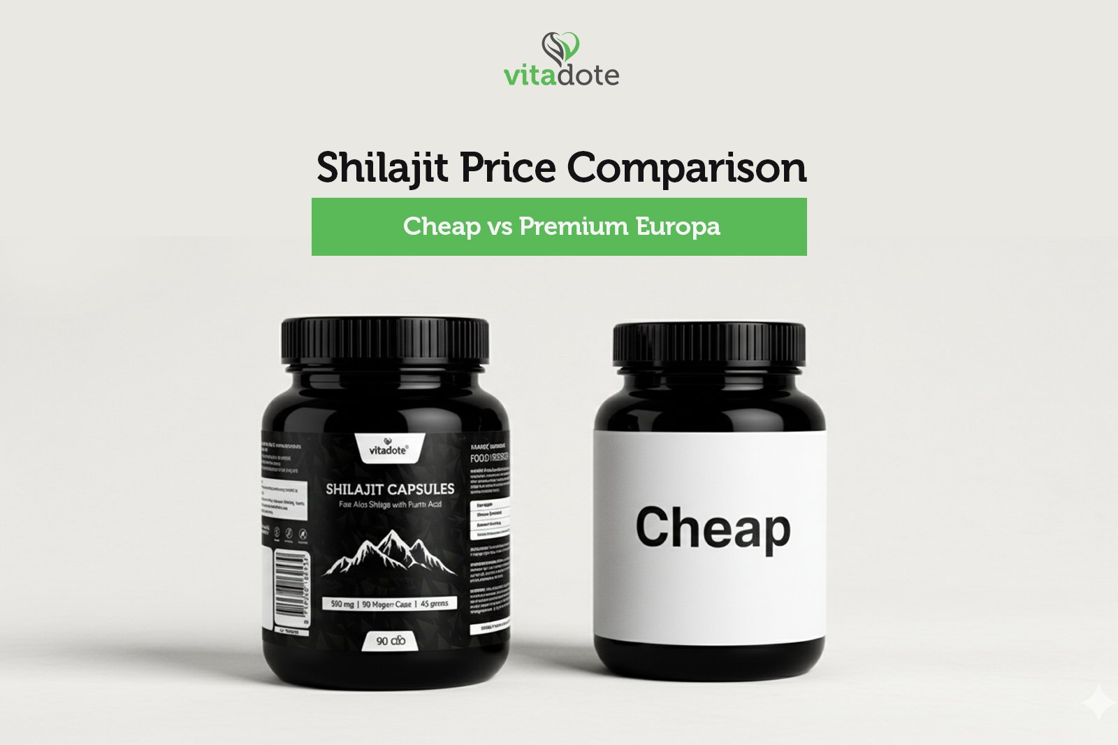 Shilajit Price Comparison: Cheap vs Premium Europa