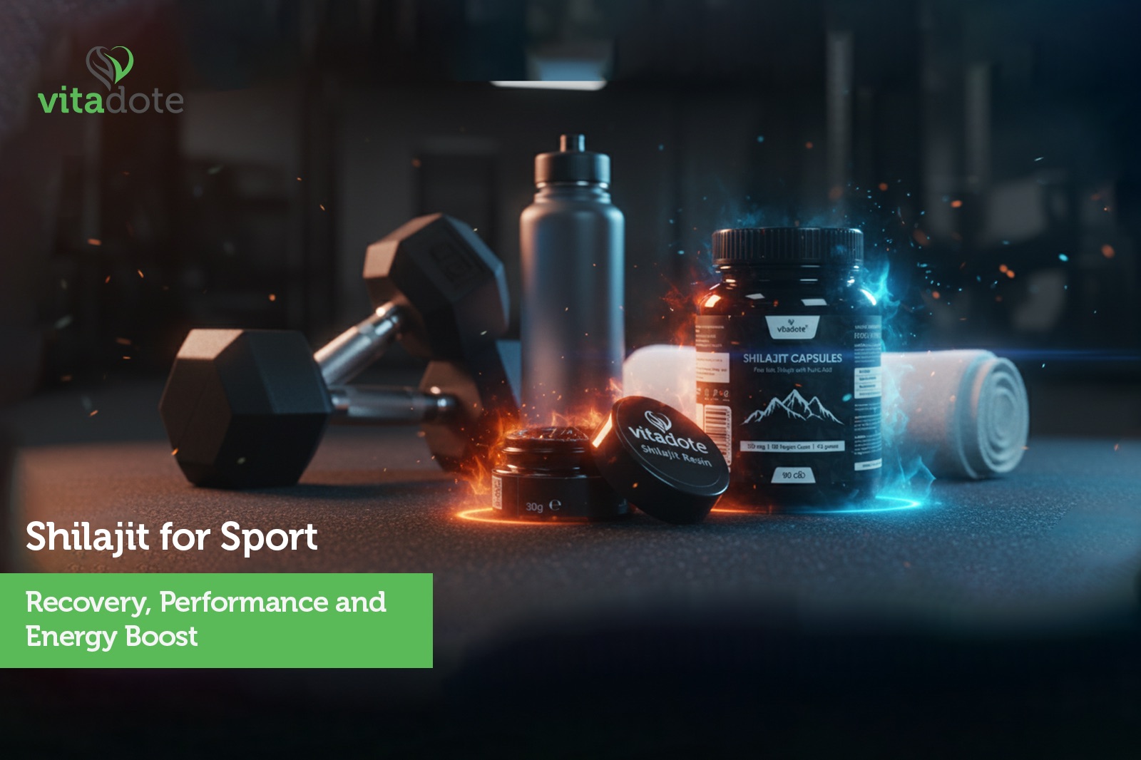 Shilajit for Sport: Recovery, Performance and Energy Boost