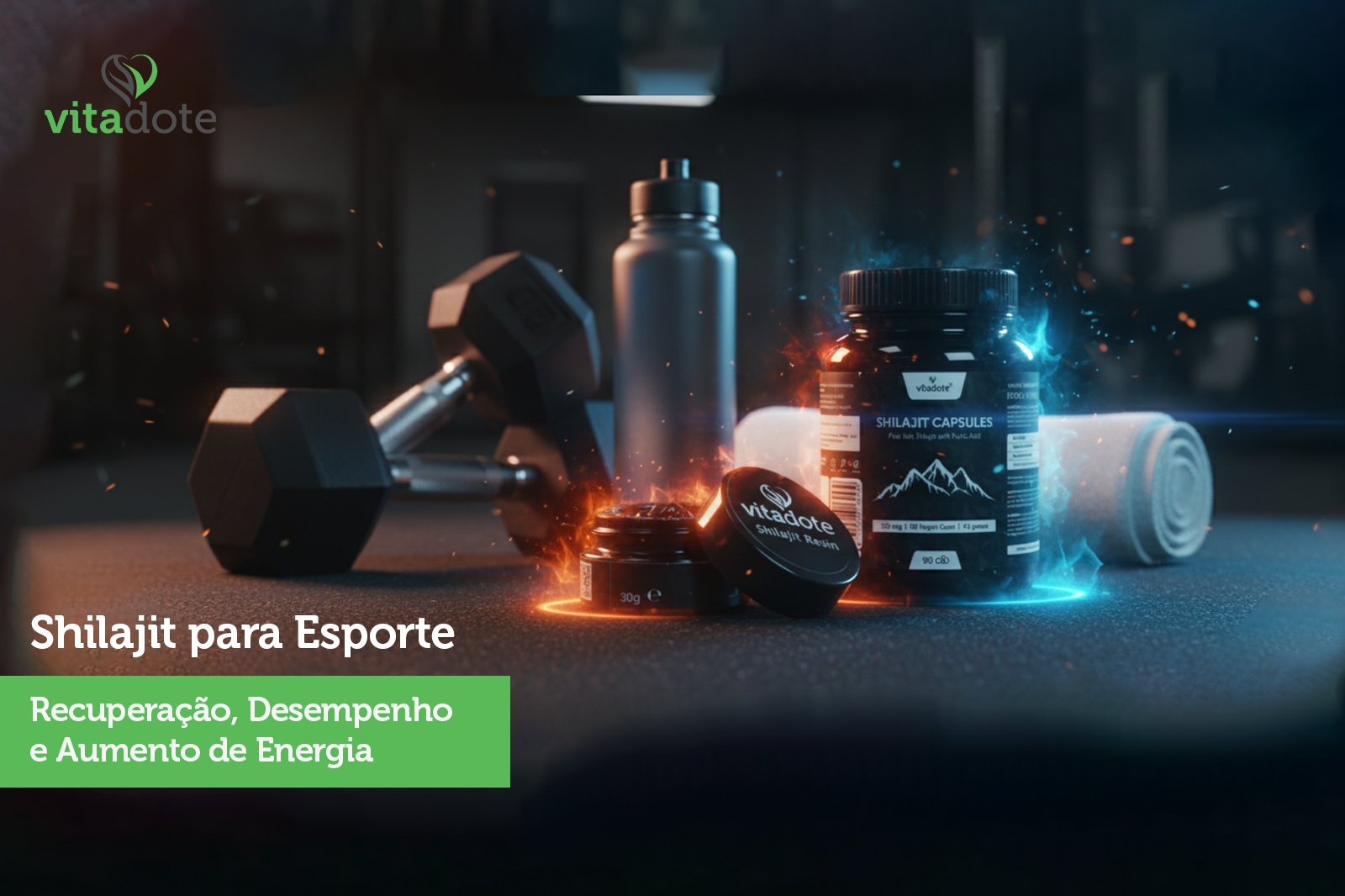Shilajit Esporte: Recuperação, Desempenho e Energia