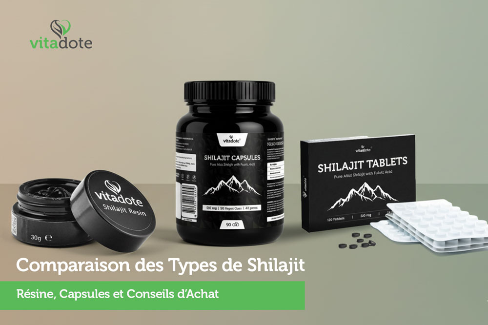 Comparaison des Types de Shilajit : Résine, Capsules et Conseils d’Achat