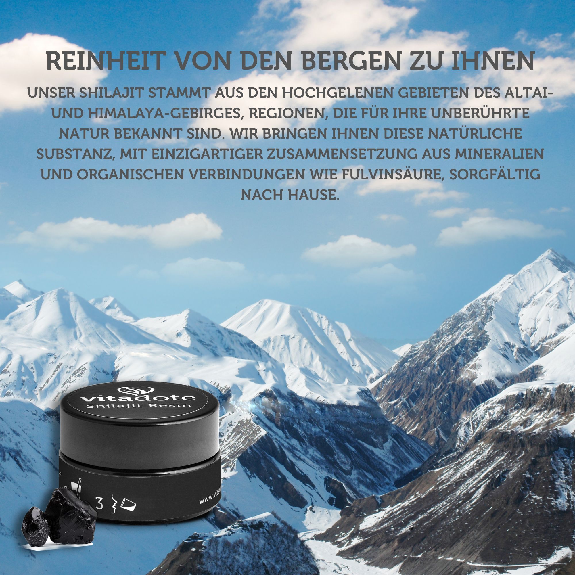 Shilajit für Anti-Aging und Hautgesundheit
