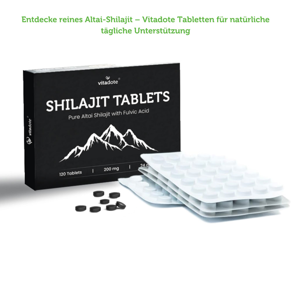 Veganes Altai Shilajit natürliches Supplement
