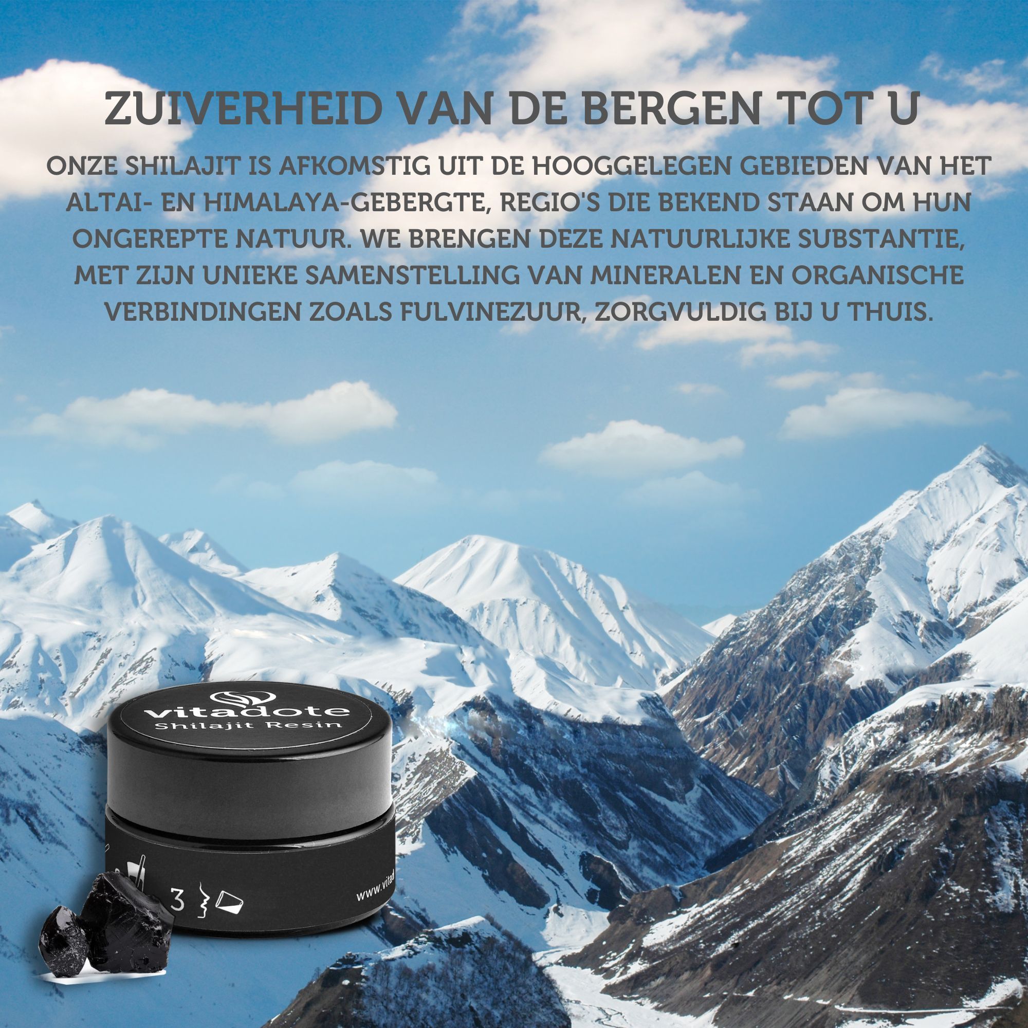 Shilajit voor anti-aging en huidgezondheid