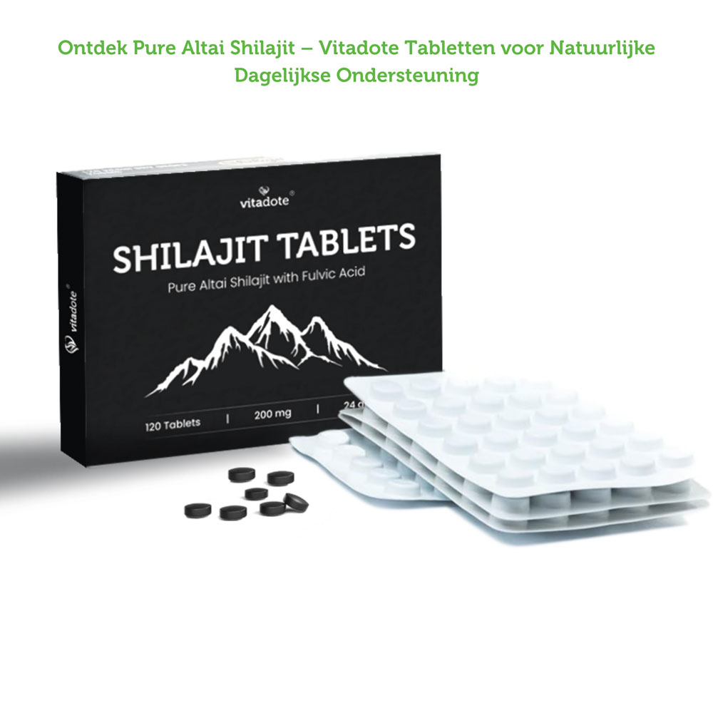 Vegan Altai Shilajit natuurlijk supplement